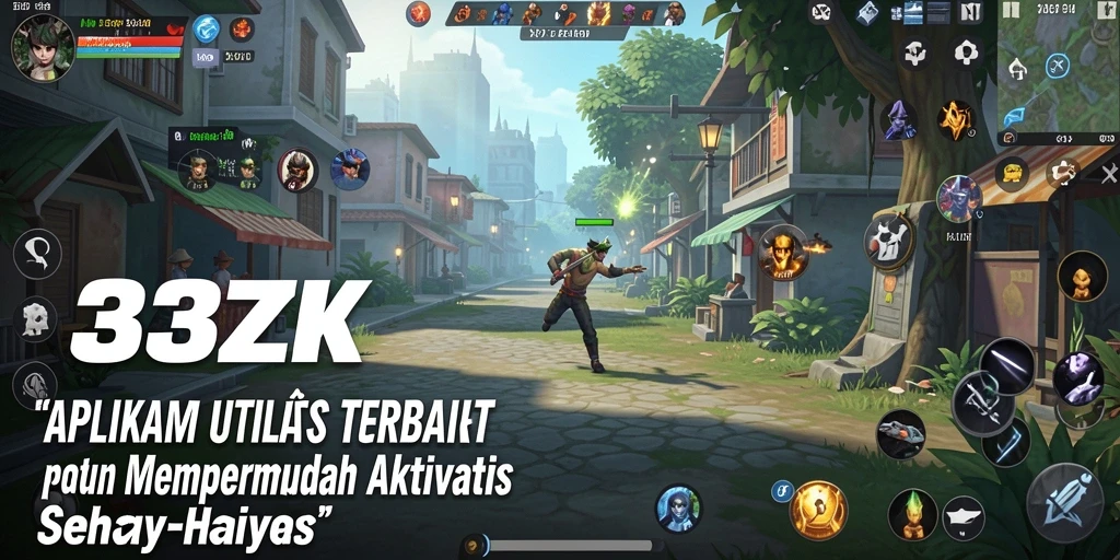 Tampilan antarmuka <strong>33ZK</strong> yang intuitif dan mudah digunakan.