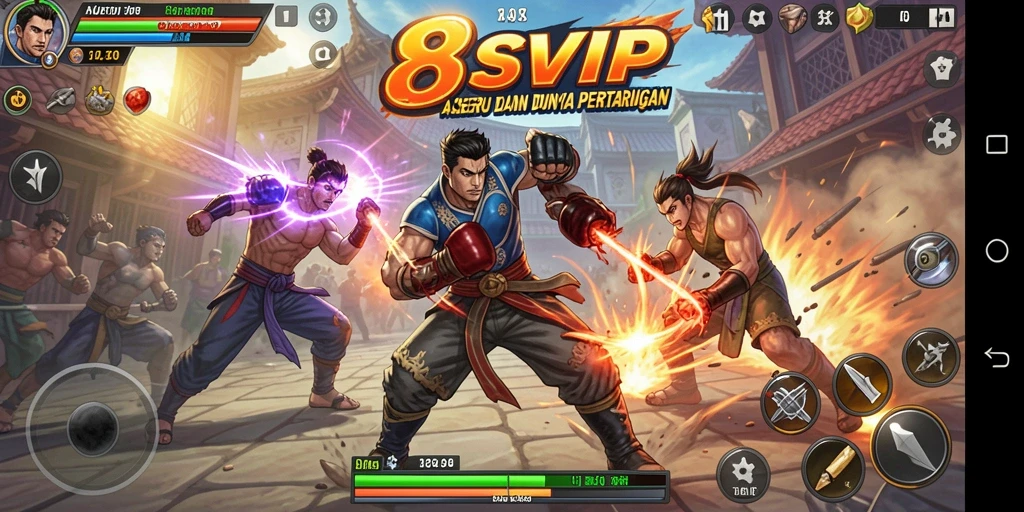 Gameplay seru dan mengasyikkan dalam 8SVIP.