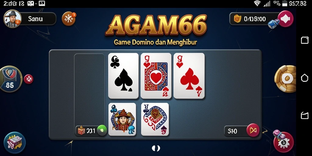 Tampilan gameplay yang menarik dan seru dalam AGAM66.