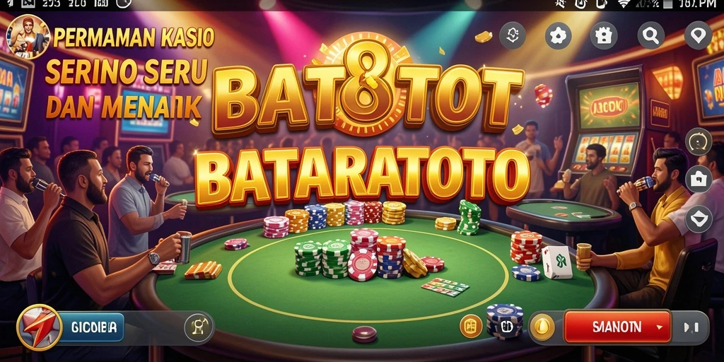 Tampilan gameplay menarik dari BATARATOTO yang penuh aksi Kasino.