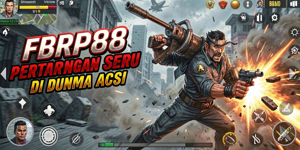 Screenshot FBRP88 menampilkan aksi pertarungan yang mendebarkan.