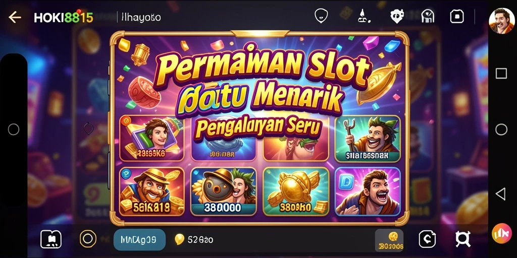 Gameplay HOKI8815 yang seru dan menarik di dalam permainan Slot.