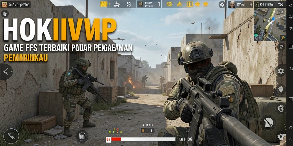 Tangkapan layar gameplay HOKIVIP yang menampilkan aksi tembak-menembak seru.