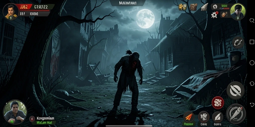 Gameplay JJ62 yang menegangkan dan penuh ketakutan.