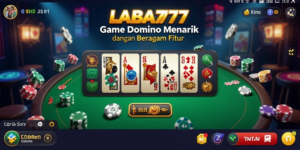 Tampilan gameplay seru dengan grafis menawan dari LABA777.
