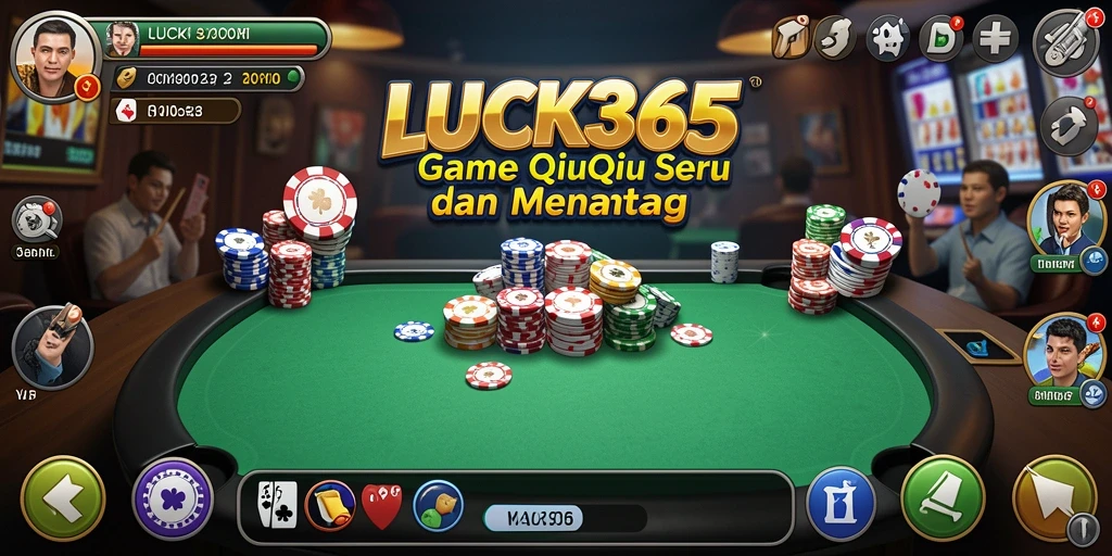 Gameplay QiuQiu yang menarik dalam LUCK365.