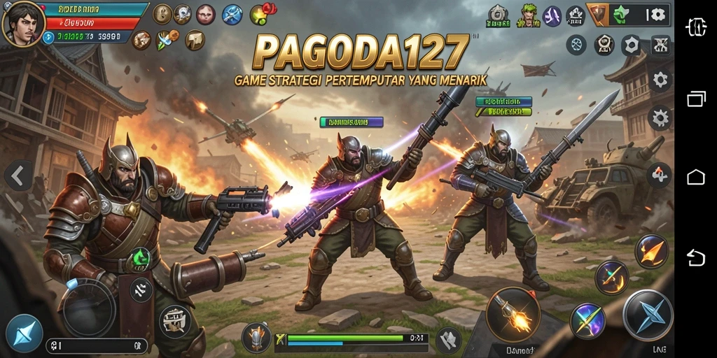 Tampilan gameplay PAGODA127 yang seru dan strategis.