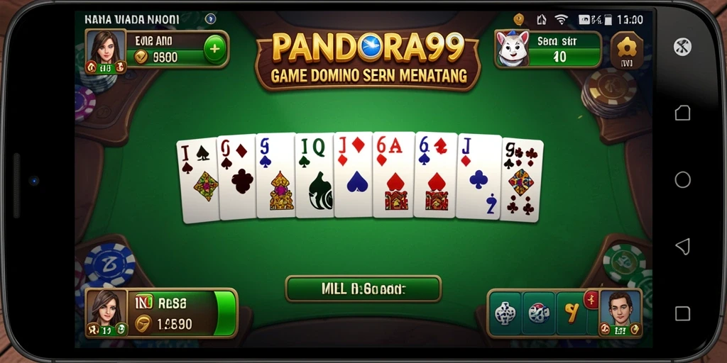 Tampilan gameplay menarik dalam PANDORA99 dengan desain yang memukau.
