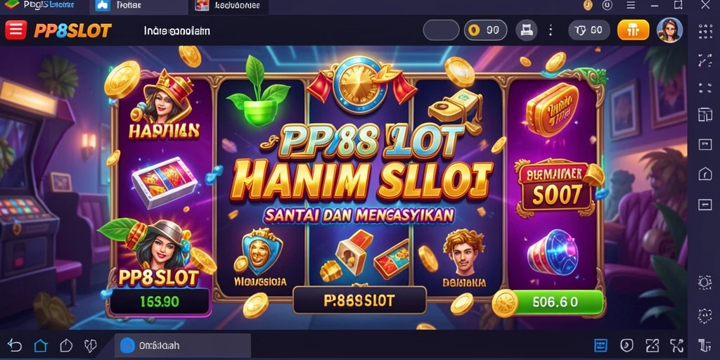 Tampilan menarik dari gameplay PP8SLOT yang penuh warna.