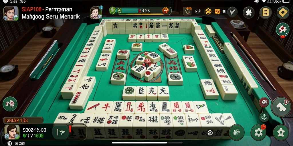 Screenshot menampilkan gameplay menarik dari SIAP108 Mahjong.