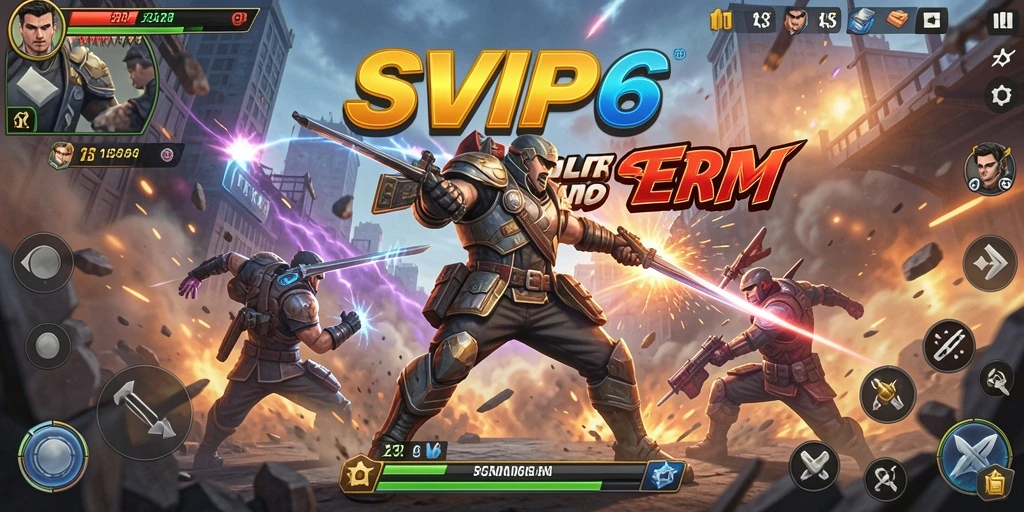 Tangkapan layar dari gameplay mendebarkan di SVIP6.